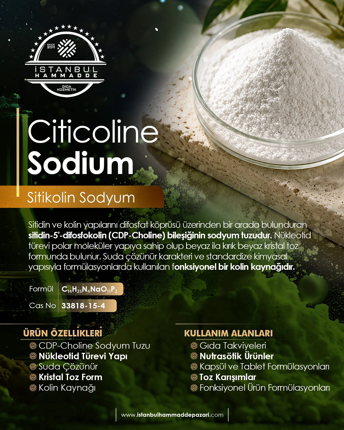 Sitikolin Sodyum